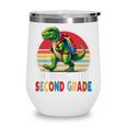 Roaring Into Second Grade T-Rex Back To School 2nd Grade Premium Tri-Blend Wine Tumbler Roaring Into Second Grade T-Rex Back To School 2nd Grade Premium Tri-Blend Wine Tumbler