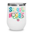 School Nurse Colorful Costume Back To School Nursing Job Wine Tumbler School Nurse Colorful Costume Back To School Nursing Job Wine Tumbler