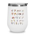 School Psychologist Alphabet ABCs Psychology Back To School Wine Tumbler School Psychologist Alphabet ABCs Psychology Back To School Wine Tumbler