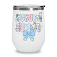Second Grade Coquette Bow Pencil First Day Back To School Wine Tumbler Second Grade Coquette Bow Pencil First Day Back To School Wine Tumbler
