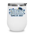 Senior 2027 Blue Girls Class Of 27 Back To School Wine Tumbler Senior 2027 Blue Girls Class Of 27 Back To School Wine Tumbler