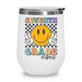 Seventh Grade Vibes Cute Smile Back To School 7th Grade Team Wine Tumbler Seventh Grade Vibes Cute Smile Back To School 7th Grade Team Wine Tumbler
