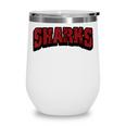 Sharks Back To School Spirit M Wine Tumbler Sharks Back To School Spirit M Wine Tumbler