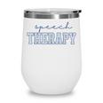 Speech Therapy Gingham SLP Therapist Summer Back To School Wine Tumbler Speech Therapy Gingham SLP Therapist Summer Back To School Wine Tumbler