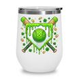 St Patrick Day Baseball Drip Ice Cream Boys Men Wine Tumbler St Patrick Day Baseball Drip Ice Cream Boys Men Wine Tumbler