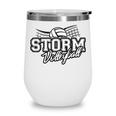 Storm Volleyball Back To School Spirit Wine Tumbler Storm Volleyball Back To School Spirit Wine Tumbler