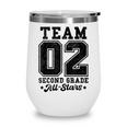 Team 2nd Grade All-Stars Back To School Sports Jersey Wine Tumbler Team 2nd Grade All-Stars Back To School Sports Jersey Wine Tumbler