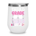 Third Grade 3rd Vibes Only Back To School Student Girl Wine Tumbler