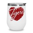 Tigers Heart Back To School Spirit M Wine Tumbler Tigers Heart Back To School Spirit M Wine Tumbler