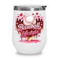 Valentine Baseball Lifestyle Home Plate Ice-Cream Drip Boys Wine Tumbler Valentine Baseball Lifestyle Home Plate Ice-Cream Drip Boys Wine Tumbler