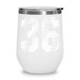Vintage Baseball Number 36 Jersey Player Uniform Wine Tumbler Vintage Baseball Number 36 Jersey Player Uniform Wine Tumbler