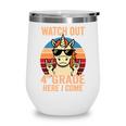 Watch Out Fourth Grade 2026 Back To School 4th Grade Boys Premium Tri-Blend Wine Tumbler