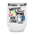 Watch Out Kindergarten Here I Come Cute Cat Back To School Wine Tumbler Watch Out Kindergarten Here I Come Cute Cat Back To School Wine Tumbler