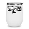 Wolves Back To School Spirit Wine Tumbler Wolves Back To School Spirit Wine Tumbler