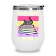 World's Okayest Student Fun Back To School & New Term Wine Tumbler World's Okayest Student Fun Back To School & New Term Wine Tumbler