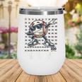 100 Days Of School Boys Dabbing Baseball 100th Day Of School Wine Tumbler 100 Days Of School Boys Dabbing Baseball 100th Day Of School Wine Tumbler