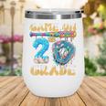 2nd Grade Back To School Baseball Drip Ice Cream Game On Wine Tumbler 2nd Grade Back To School Baseball Drip Ice Cream Game On Wine Tumbler