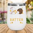 2nd Grade Batter Up Baseball First Day Back To School Wine Tumbler