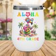 Aloha Fourth Grade Flamingo Hawaii Back To School Kids Girl Premium Tri-Blend Wine Tumbler Aloha Fourth Grade Flamingo Hawaii Back To School Kids Girl Premium Tri-Blend Wine Tumbler