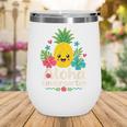 Aloha Kindergarten Pineapple Back To School Wine Tumbler Aloha Kindergarten Pineapple Back To School Wine Tumbler