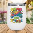 Back To School 1st Grade Boys Gamer First Day School Level Wine Tumbler Back To School 1st Grade Boys Gamer First Day School Level Wine Tumbler