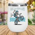 Back To School Bruh Boy Skeleton Riding On a BMX Bike Wine Tumbler Back To School Bruh Boy Skeleton Riding On a BMX Bike Wine Tumbler