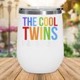 Back To School Cool Twins Just Showed Up Kid Boy Teen Twin Wine Tumbler Back To School Cool Twins Just Showed Up Kid Boy Teen Twin Wine Tumbler