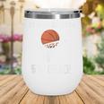 Back To School Game On 5th Grade Basketball Kids Wine Tumbler Back To School Game On 5th Grade Basketball Kids Wine Tumbler