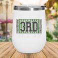 Back To School Ready To Tackle 3rd Grade Football Wine Tumbler Back To School Ready To Tackle 3rd Grade Football Wine Tumbler
