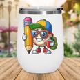 Baseball Lovers Pencil Back To School Kids Boys Girls Wine Tumbler Baseball Lovers Pencil Back To School Kids Boys Girls Wine Tumbler