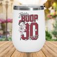 Betty Boop Baseball Logo Jersey With Stars Cute Cartoon Wine Tumbler
