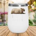 Bruh We Back To School Capybara First Day Of School Wine Tumbler Bruh We Back To School Capybara First Day Of School Wine Tumbler