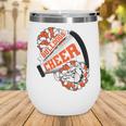 Bulldogs Cheerleading Back To School Cheer Team Orange Wine Tumbler Bulldogs Cheerleading Back To School Cheer Team Orange Wine Tumbler