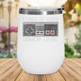 Class Of 2025 Senior Level Back To School Gamer Graduation Wine Tumbler Class Of 2025 Senior Level Back To School Gamer Graduation Wine Tumbler