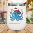 Cute Octopus Pirate Kindergarten Boys Kids Back To School Wine Tumbler Cute Octopus Pirate Kindergarten Boys Kids Back To School Wine Tumbler