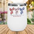 My Favorite Season Is Baseball Coquette Bow Game Day Mom Sis Wine Tumbler My Favorite Season Is Baseball Coquette Bow Game Day Mom Sis Wine Tumbler