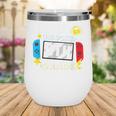 First Day Of 6th Grade Level Unlocked Game Back To School Wine Tumbler