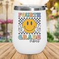 Fourth Grade Vibes Retro Smile Back To School 4th Grade Team Wine Tumbler Fourth Grade Vibes Retro Smile Back To School 4th Grade Team Wine Tumbler