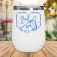 Go Cheer Panthers School Sports Name Spirit Back To School Wine Tumbler Go Cheer Panthers School Sports Name Spirit Back To School Wine Tumbler