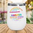 Groovy Community Outreach Worker Back To School Wine Tumbler Groovy Community Outreach Worker Back To School Wine Tumbler