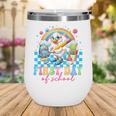 Happy First Day Of School Goose Cute Duck Back To School Wine Tumbler
