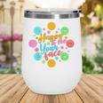 Happy To See Your Face Colorful Ball Back To School Wine Tumbler Happy To See Your Face Colorful Ball Back To School Wine Tumbler