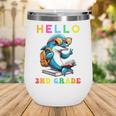 Hello Second Grade Dolphin Lover Back To School Kid Boy Girl Wine Tumbler Hello Second Grade Dolphin Lover Back To School Kid Boy Girl Wine Tumbler