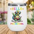 Hello Turtle Lovers From Back To School For Boys And Girls Wine Tumbler Hello Turtle Lovers From Back To School For Boys And Girls Wine Tumbler