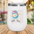 I Hit 100 Days Of School Baseball Ice Cream Drip Boys Girls Wine Tumbler I Hit 100 Days Of School Baseball Ice Cream Drip Boys Girls Wine Tumbler
