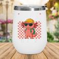 I'm Ready To Crush 7th Grade Axolotl Back To School Wine Tumbler I'm Ready To Crush 7th Grade Axolotl Back To School Wine Tumbler