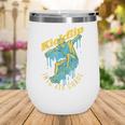 Kickflip Into 4th Grade Skateboard Lover Back To School Wine Tumbler