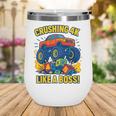Kids 4k Boys Back To School Shirt Monster Truck Crushing 4k Wine Tumbler Kids 4k Boys Back To School Shirt Monster Truck Crushing 4k Wine Tumbler