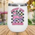 Kids Back To School Skating Rollin Into Preschool Wine Tumbler Kids Back To School Skating Rollin Into Preschool Wine Tumbler