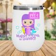 Kids Pre K Mermaid Back To School Toddler Girl First Day Of Prek Wine Tumbler